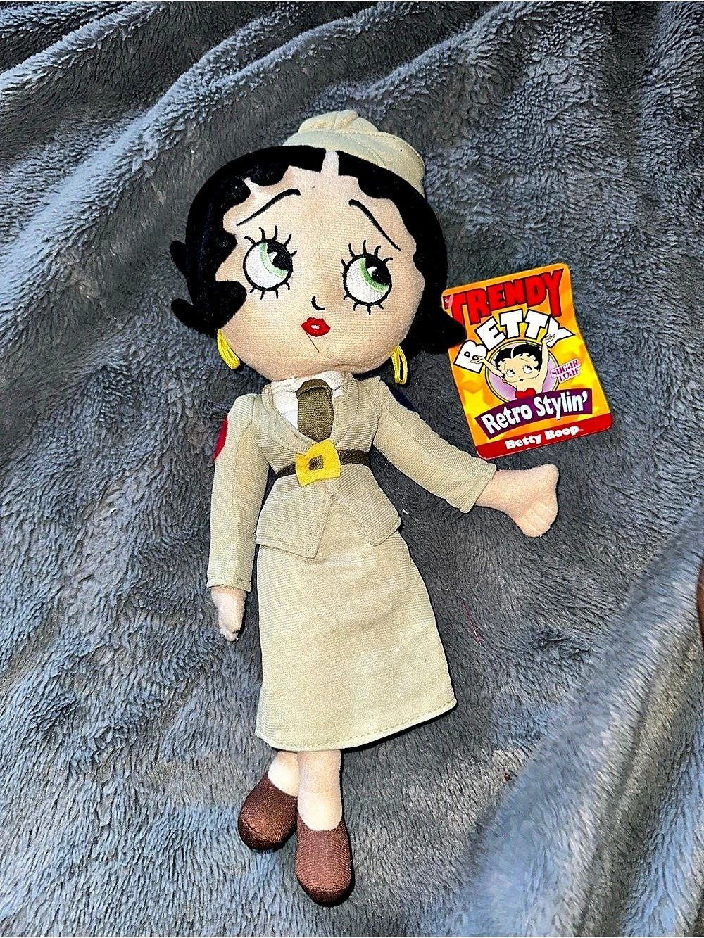 Betty Boop Retro Styling Betty Boop Collectible Doll with Booklet